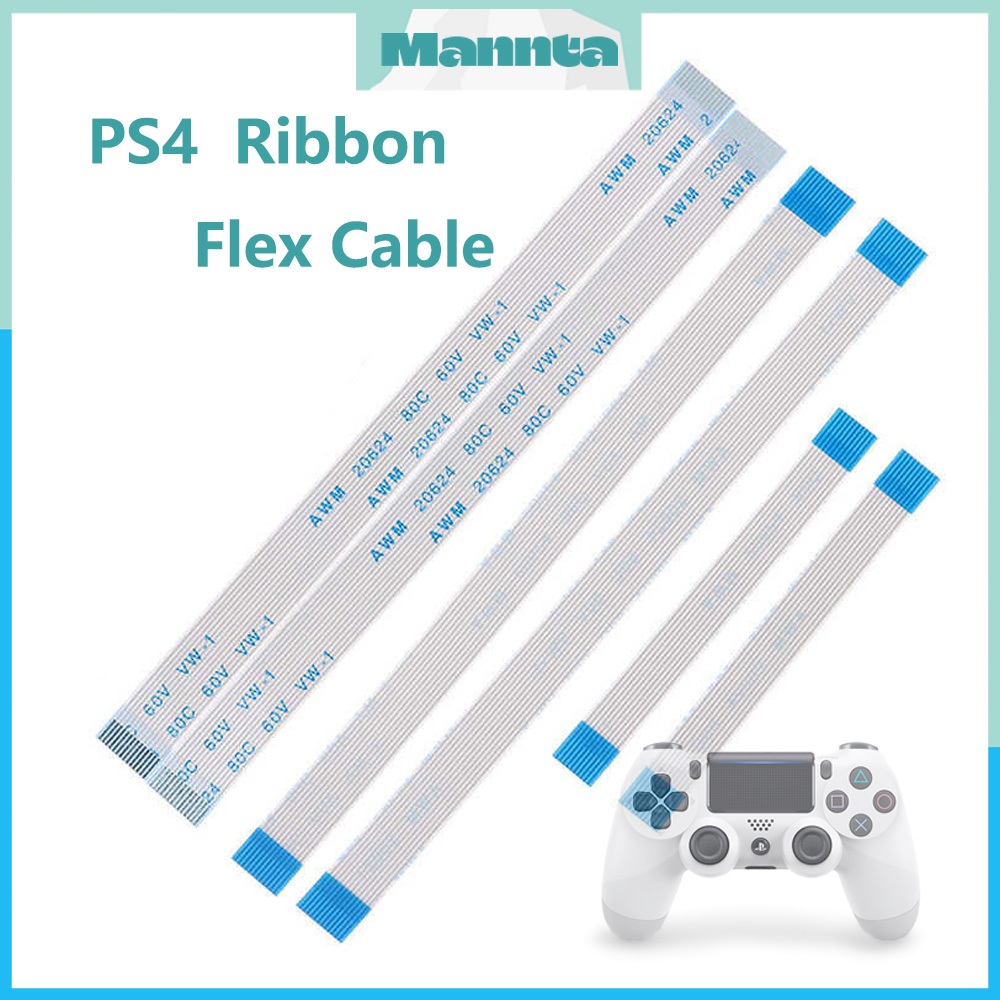 9PCS 10/12/14 Pin Ribbon Flex Cable Set For PS4 Controller Touch Pad ...