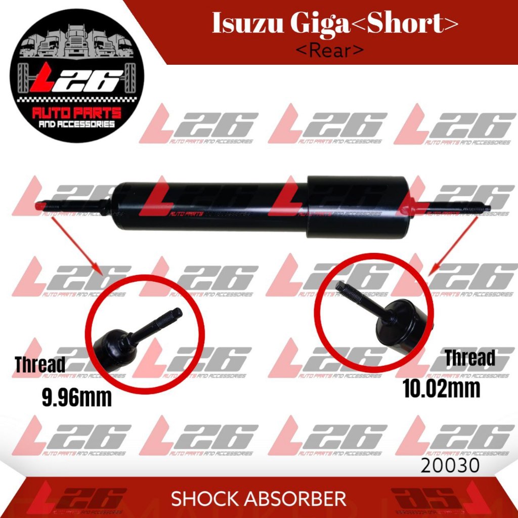 CHANCE Isuzu Giga Mitsubishi 8DC9 Shock Absorber/REAR Cowl Shock ...