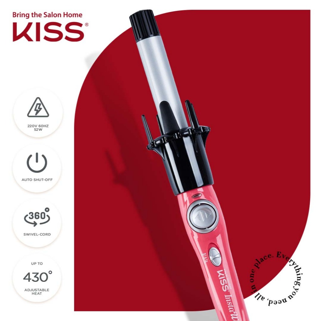 Kiss curling iron hotsell