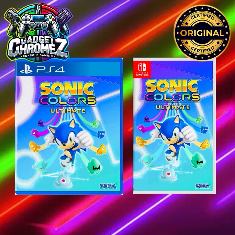 Sonic Colors Ultimate | PS4 / Nintendo Switch Game | BRANDNEW | Shopee ...