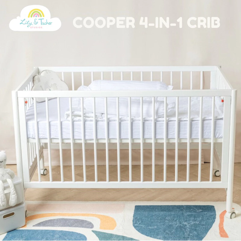 Lily and Tucker Cooper 4-in-1 Convertible Crib