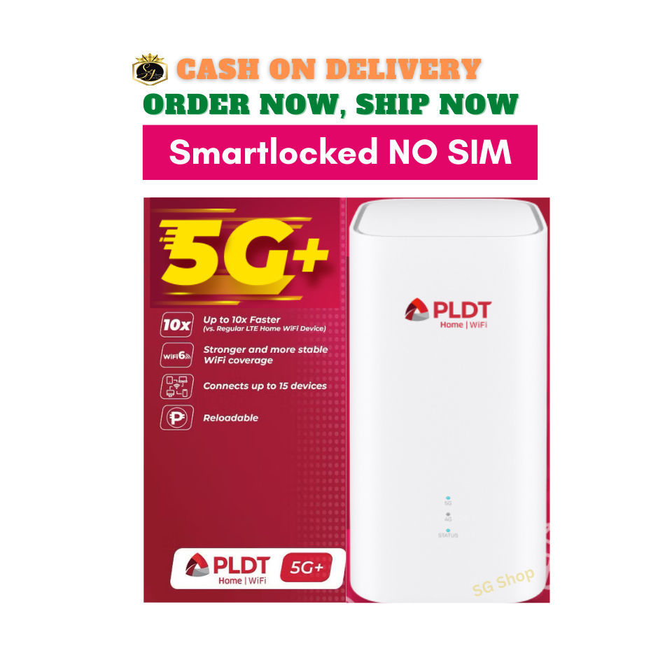 PLDT/SMART Prepaid Home 5G Wifi H153 +15DAYS UNLIDATA | Shopee Philippines