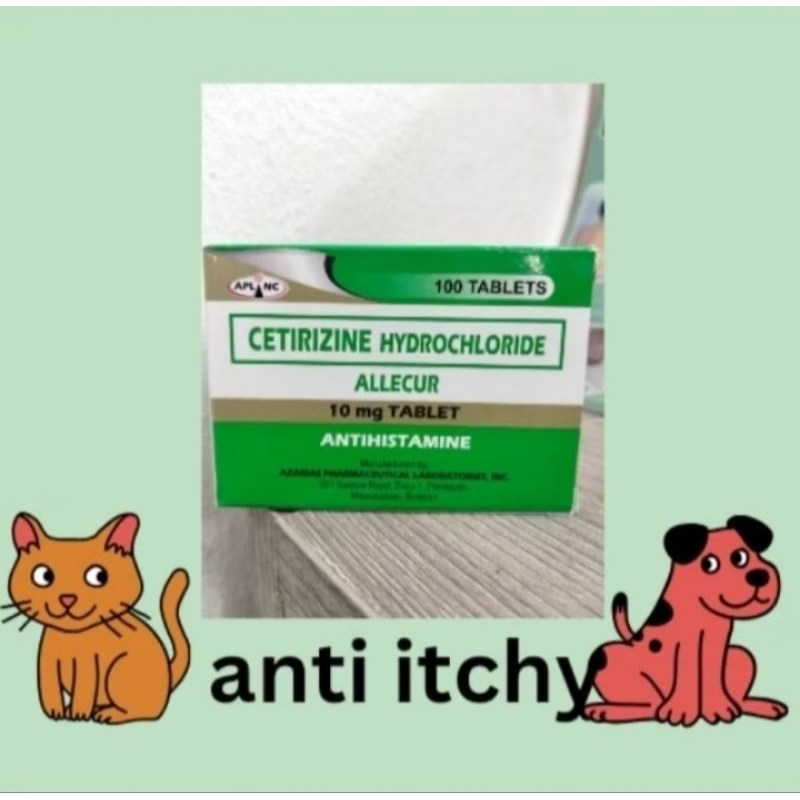 Pet allergy tablet for Dog&cat itching/5 tablets for20Pesos Shopee Philippines