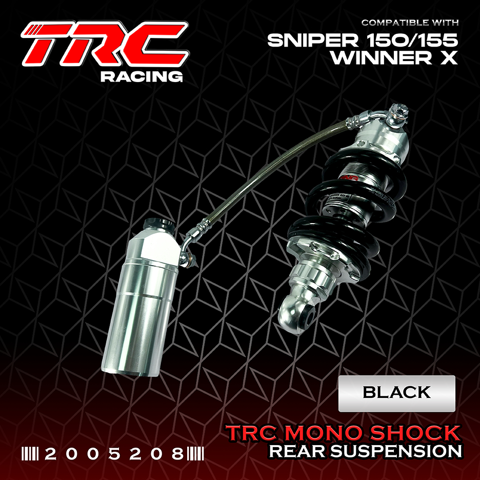 TRC Racing CNC Fully Adjustable Shock 208mm Sniper 155 / 150 and Winner ...