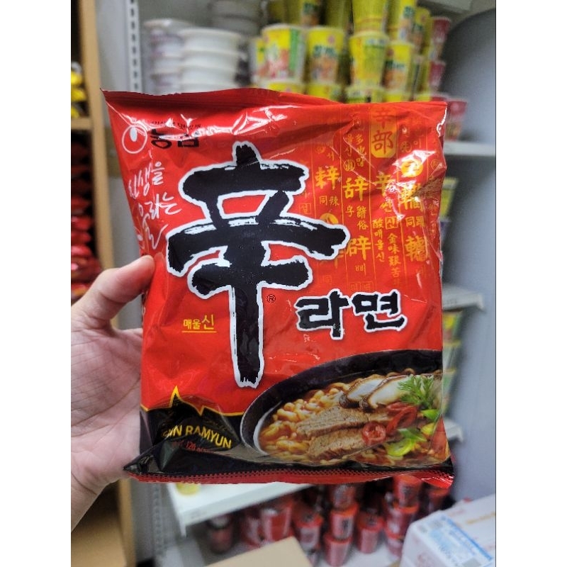 NONGSHIM SHIN RAMYUN NOODLE 120g | Shopee Philippines
