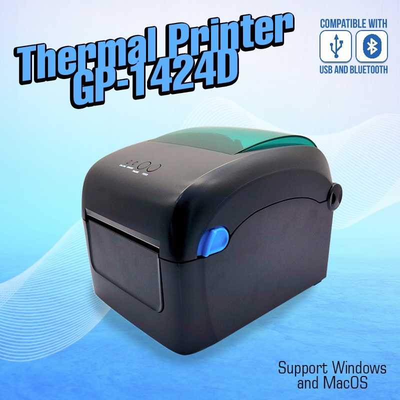 Gprinter Thermal Printer + One Free 100x150mm Sticker Shopee Waybill ...