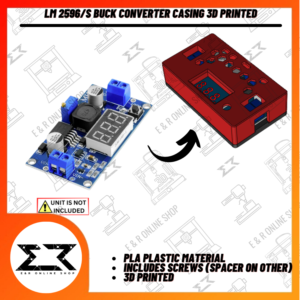 LM 2596 / 2596S Step Down Converter Casing 3D Printed | Shopee Philippines