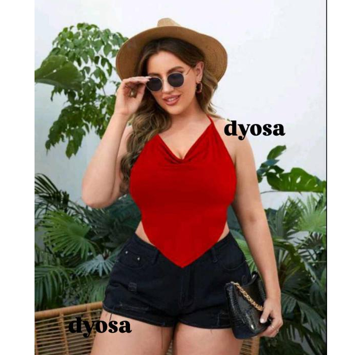 Sada Sexy Contour Flower Ribbon Bandage Top