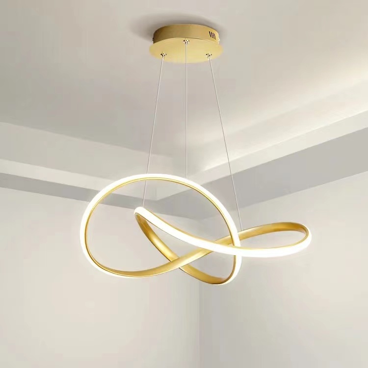 Minimalist Center Light Modern Chandelier Ceiling Light for Living Room ...