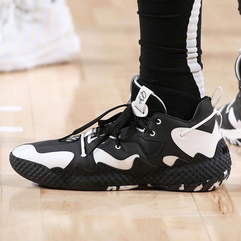 James Harden Vol 6 Black White NBA Basketball Shoes For Men OEM Sports Sneakers With Spike Shopee Philippines