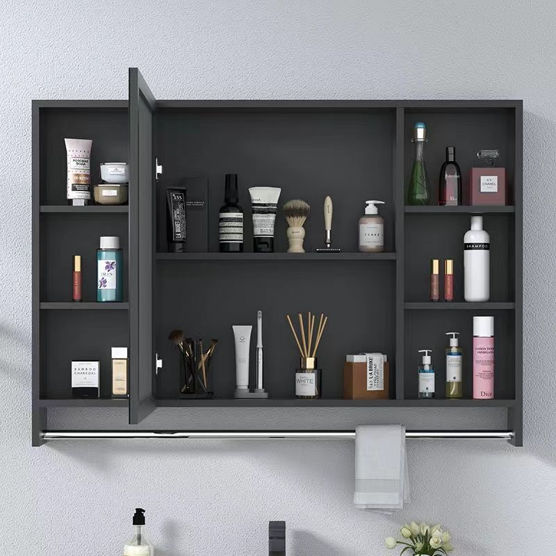 Wooden bathroom mirror cabinet Bathroom vanity mirror Wall mounted ...