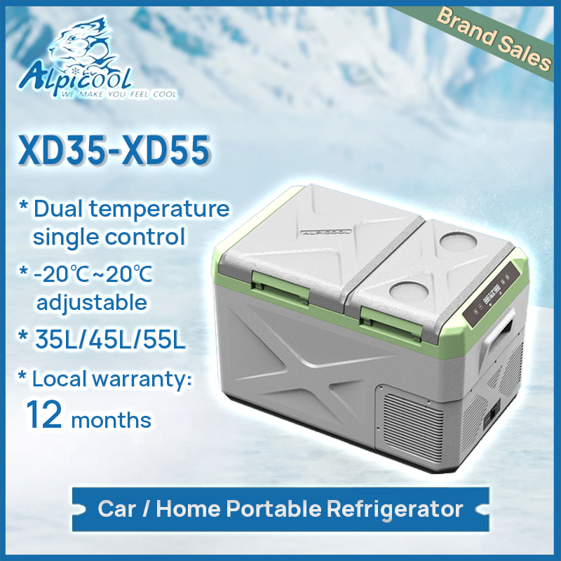 Alpicool XD55 Mini Compressor Refrigerator Portable Small Fridge