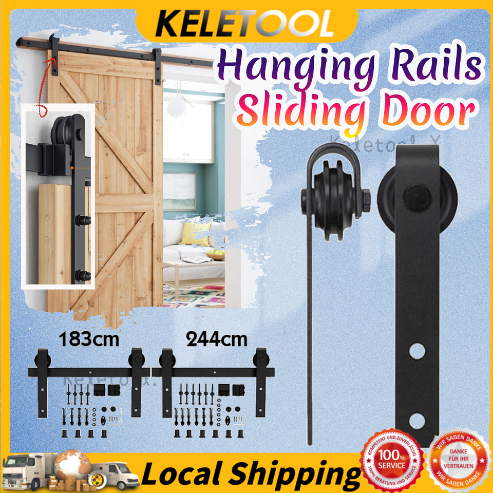 Hanging Rails Sliding Doors Quiet Slide Rails Indoor Doors Kitchen Spot ...