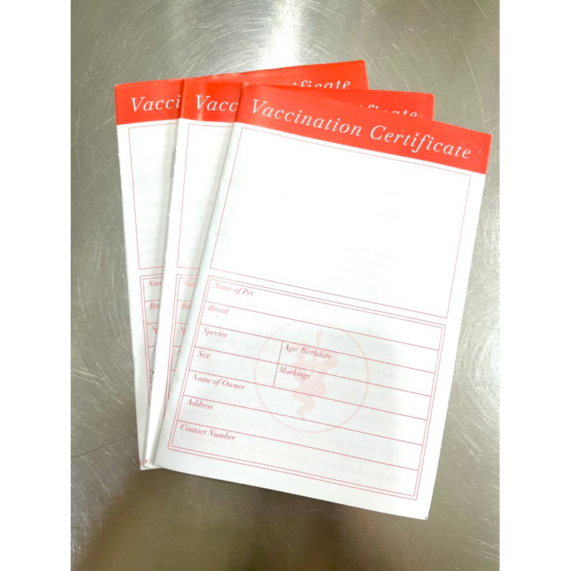 Vaccination Card for Pets 1PC | Shopee Philippines