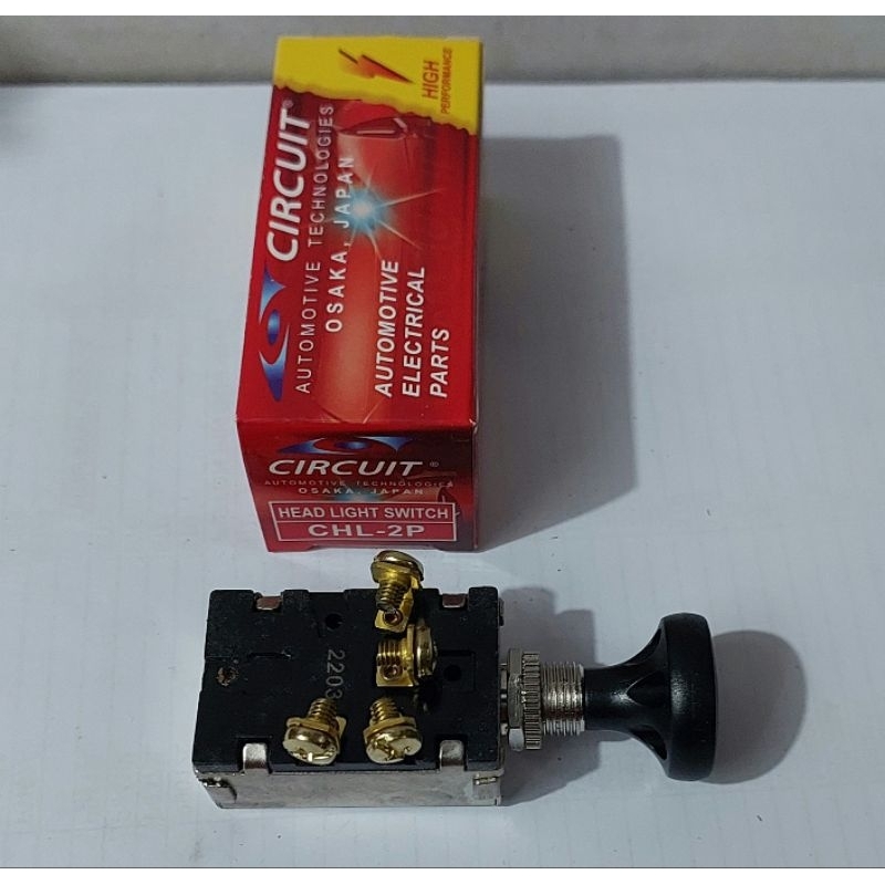 CHL-2P HEAD LIGHT SWITCH 2 POSITION CIRCUIT | Shopee Philippines