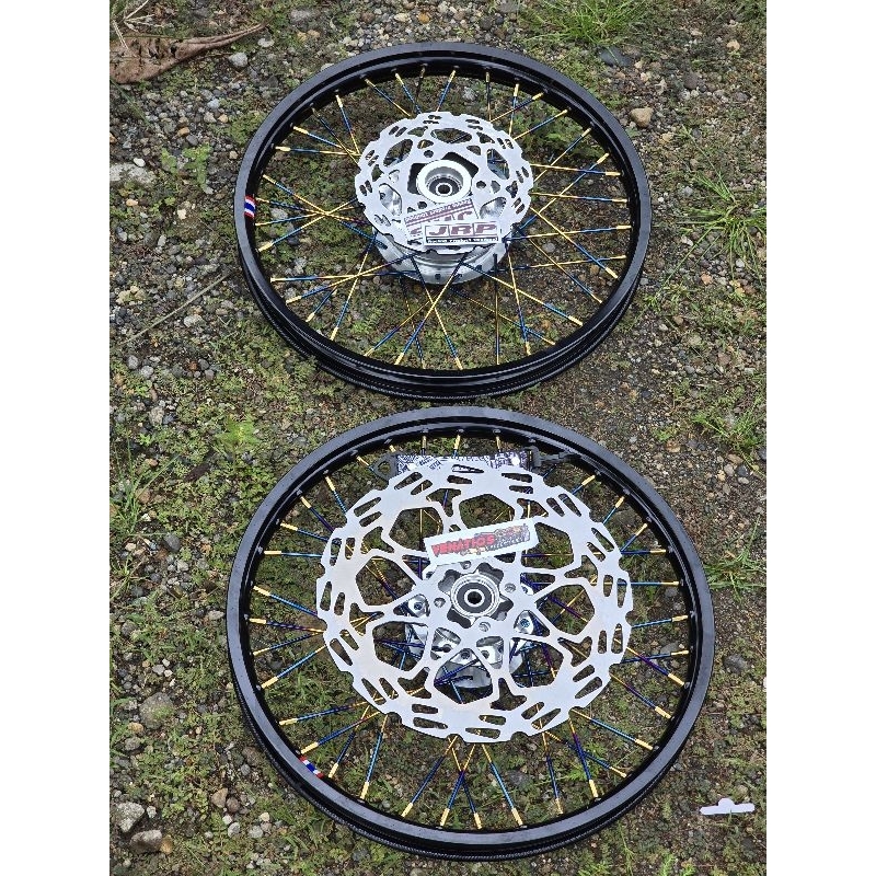 rimset raider 150 fi/carb titanium spoke | Shopee Philippines