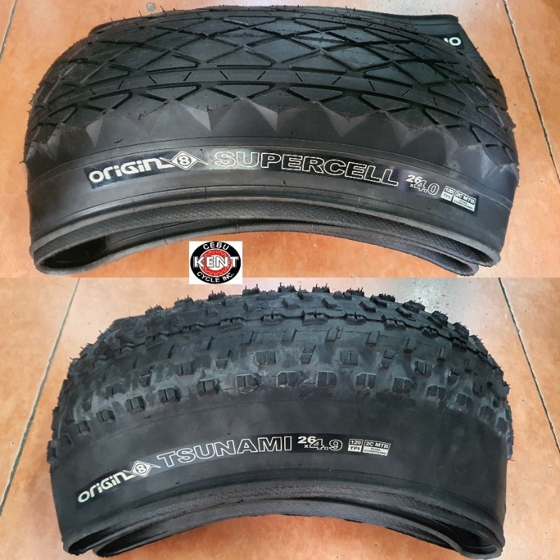 Origin8 Tsunami Supercell 26 x 4.0 4.90 Folding fat bike Tire 26x4.0 26x4.90 each Shopee Philippines