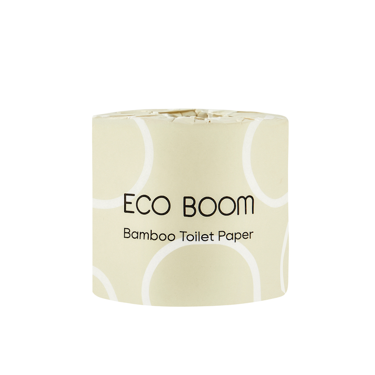 ECO BOOM Toilet Paper Box of 24 Biodegradable Bamboo Roll | Shopee ...