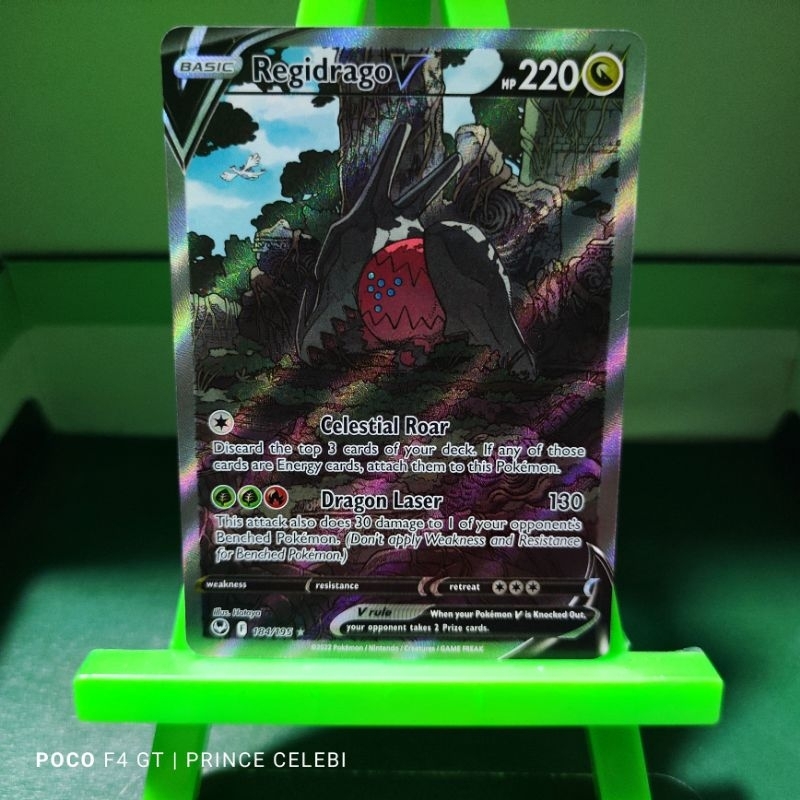 Pokemon TCG - Regidrago V Alternate Art | Shopee Philippines