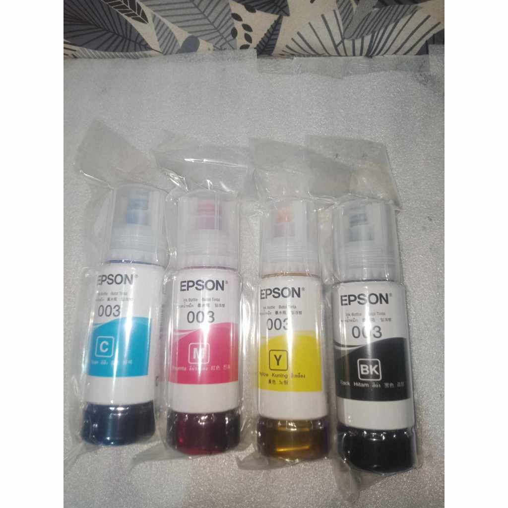 L3256 orig ink 003 CMYK set for Epson printer | Shopee Philippines