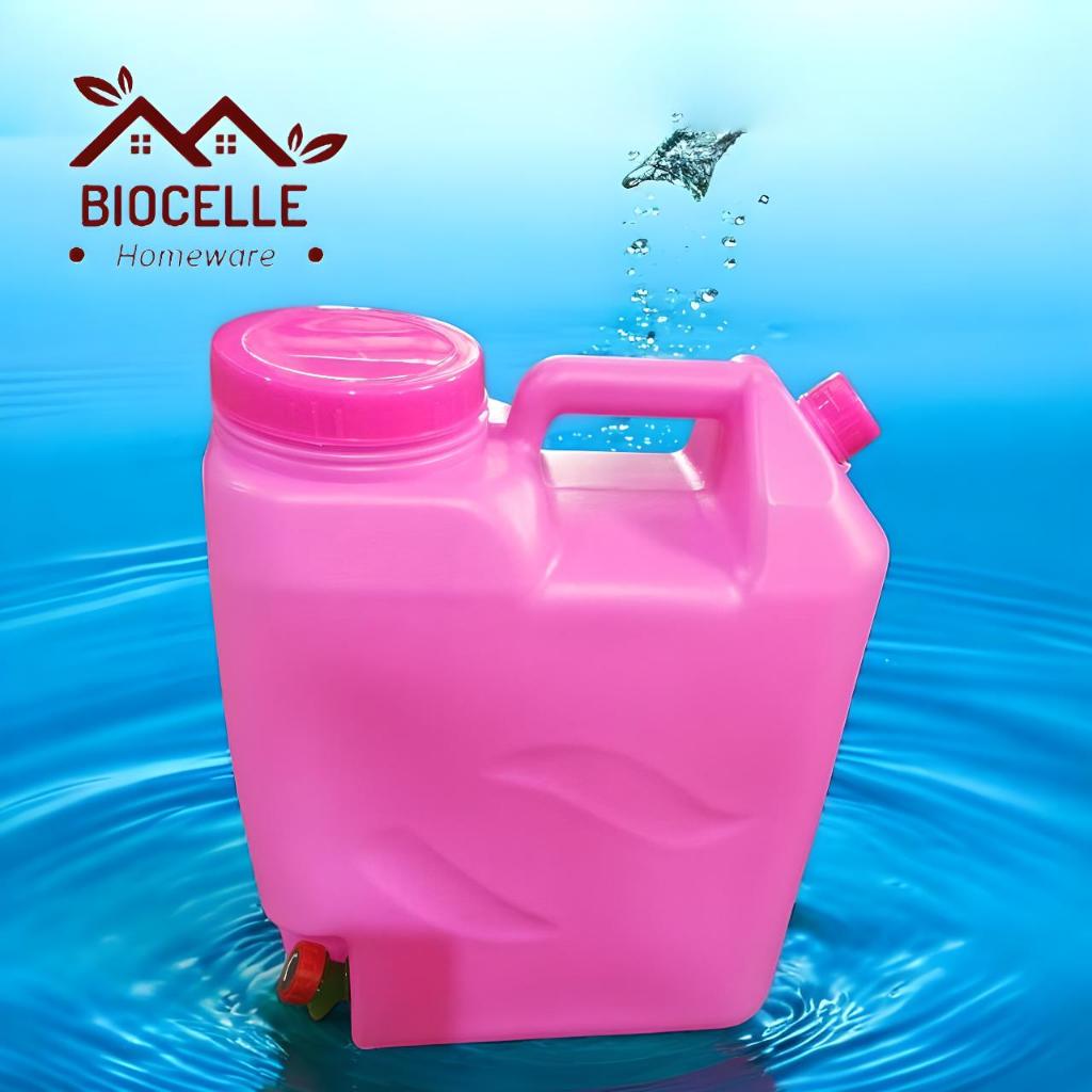 Biocelle Mineral Water Gallon Container With Faucet- 5 Colors - 5 ...