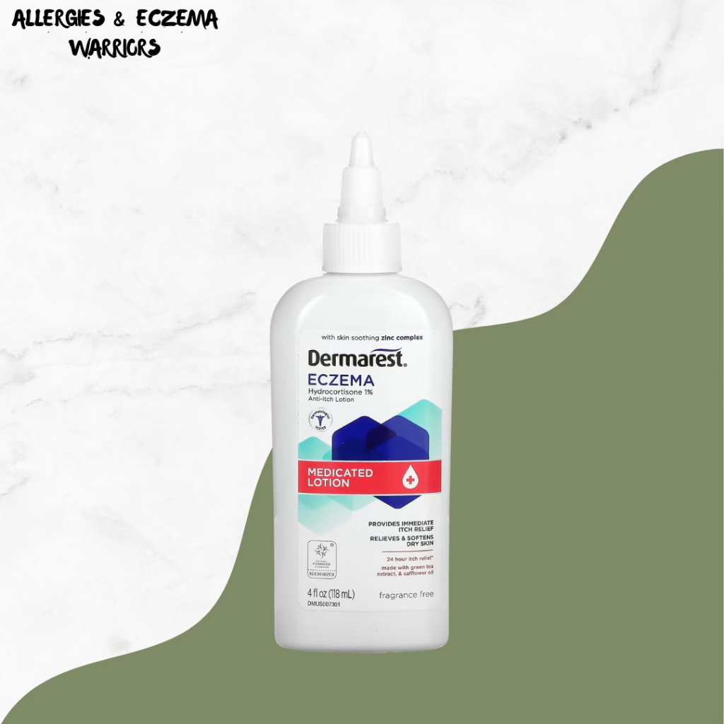 Dermarest, Eczema, Medicated Lotion, Fragrance Free, 4 fl oz (118 ml ...