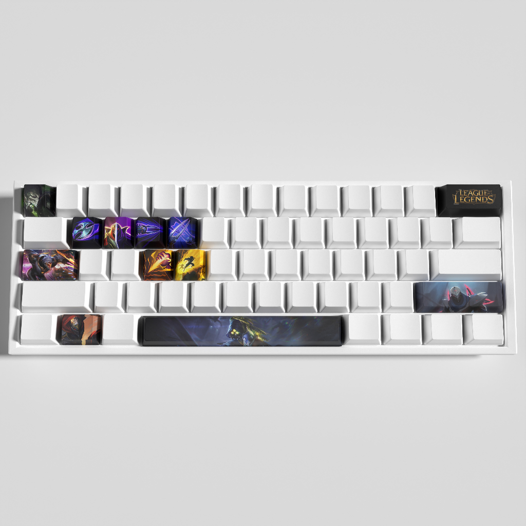 League of Legends Zed Custom PBT dye 12 keys OEM Profile Mechanical ...