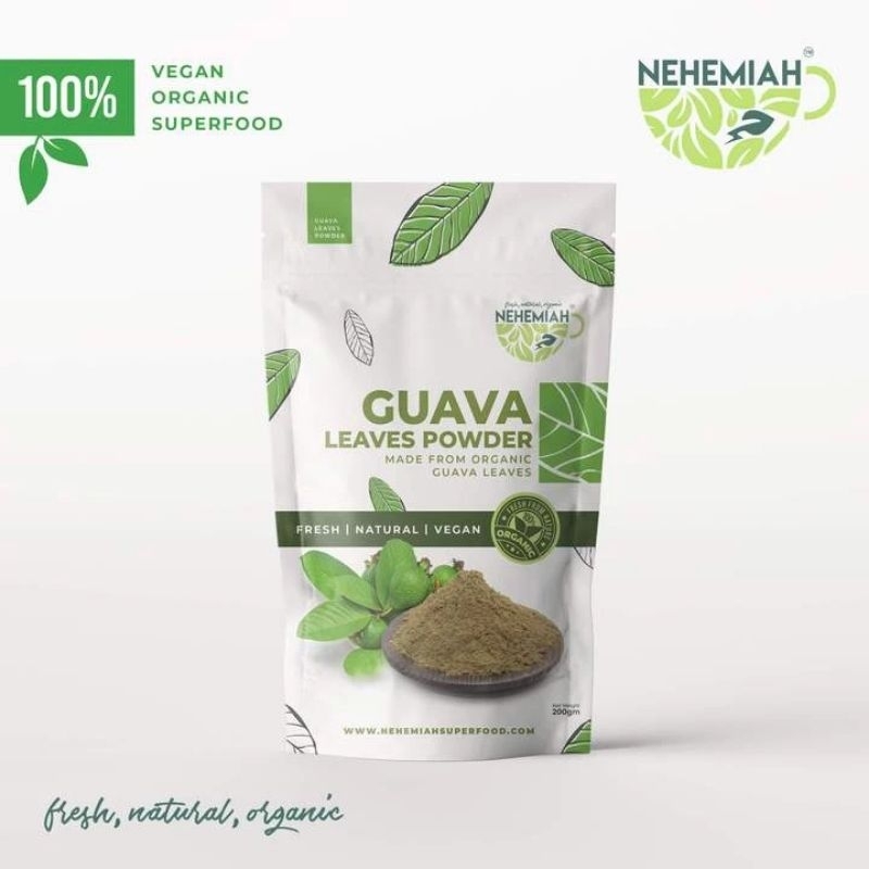 Pure Guava Leaves Powder by Nehemiah Superfood | Shopee Philippines