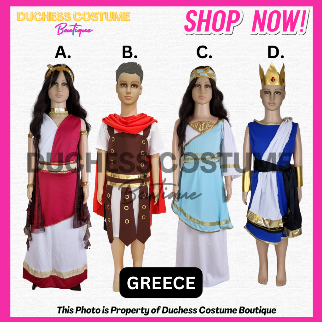 GREECE United Nations Costume UN COSTUME for kids | Shopee Philippines