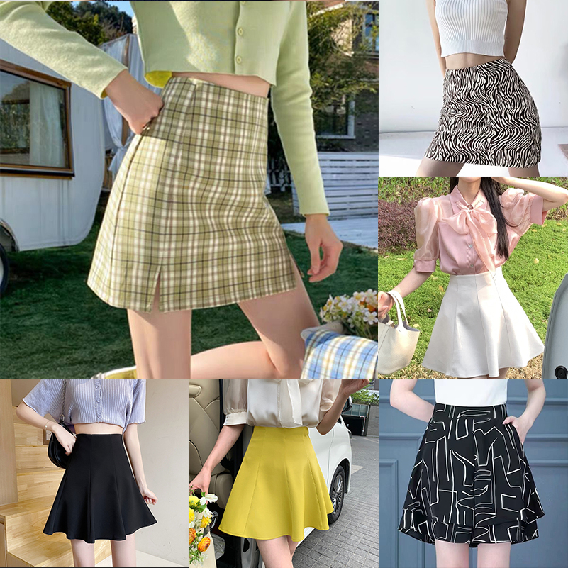 A line skirt korean best sale