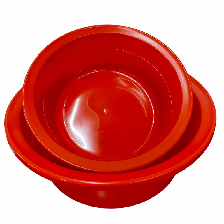 BATYA UNBREAKABLE Multipurpose ROUND Plastic Wash basin PEARLWAVE ...