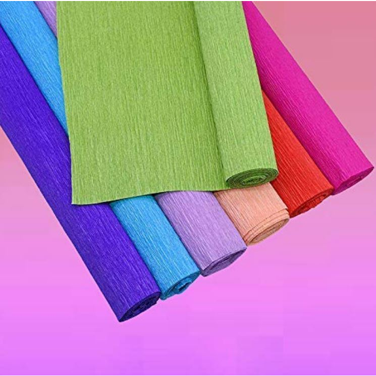 Party Decorations Paper Supplies Colored Crepe Paper For Crafting ...