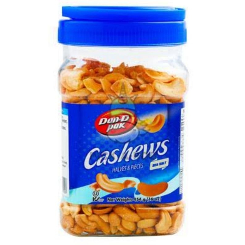 Dan-D Pak Cashews Halves and Pieces Sea Salt 454g | Shopee Philippines