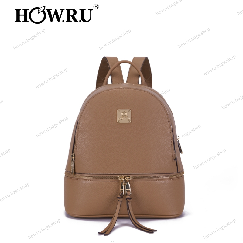 Genuine original HOW.R.U high quality Korean version medium size backpack student bag high quality Shopee Philippines