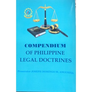 Compendium Of Philippine Legal Doctrines | Shopee Philippines