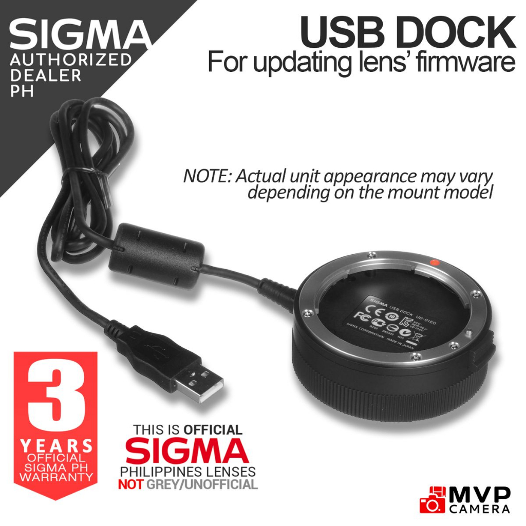 [OFFICIAL] SIGMA USB Dock for Lenses MVP CAMERA Shopee Philippines