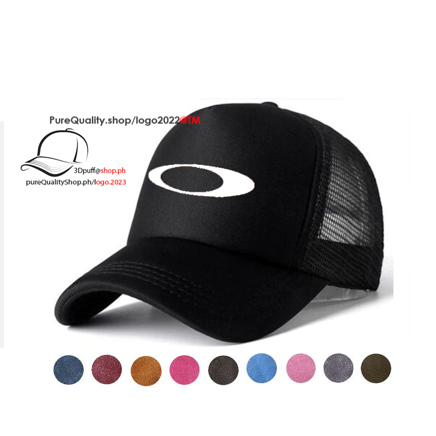 3D OAKLEY BASEBALL CAP FOR MEN AND WOMEN (BLACK EDITION) | Shopee ...