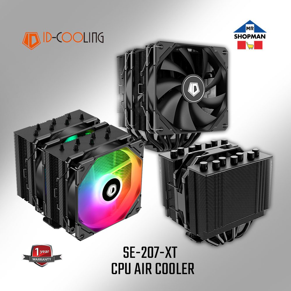 ID Cooling SE 207XT Advance / Slim CPU Fan Cooler SE207XT Idcooling ...