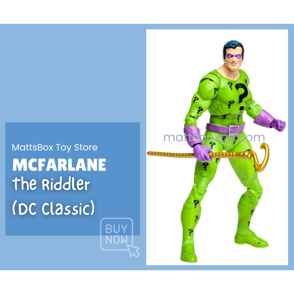 [0923] McFarlane The Riddler (DC Classic) | Shopee Philippines