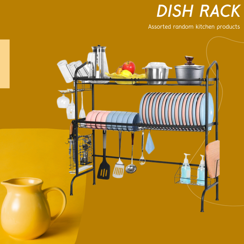 Uliance Dish Rack With Cover Dish Dish Drainer Dish Drying Rack
