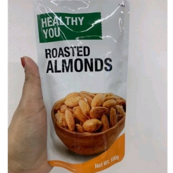 ROASTED ALMONDS Healthy You 100G Shopee Philippines