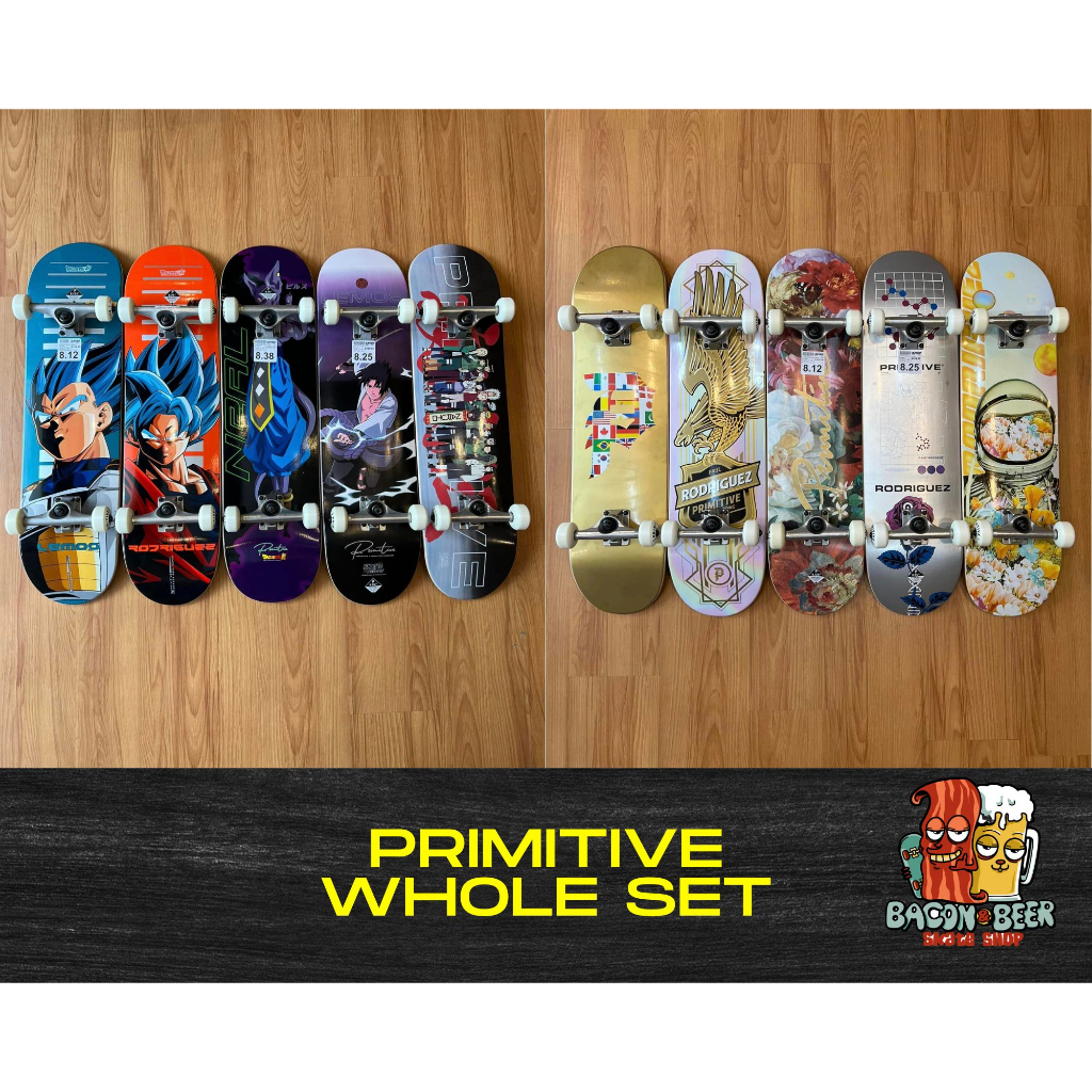 "Primitive Skateboards" Whole Set Shopee Philippines