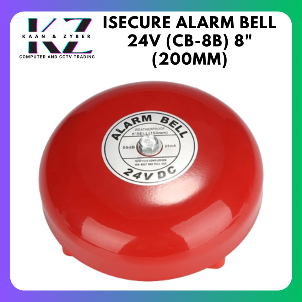 ISECURE ALARM BELL 24V (CB-8B) 8