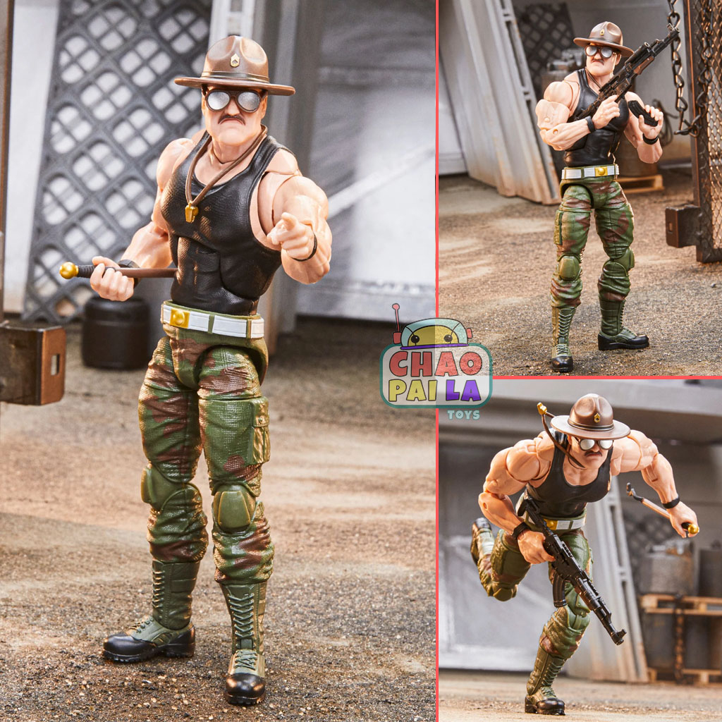 Gi joe sgt slaughter action best sale figure