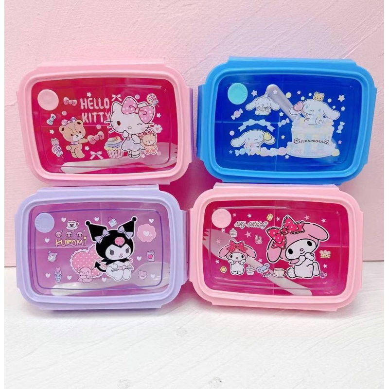 Hello kitty Kuromi cars Lunch box for kids | Shopee Philippines