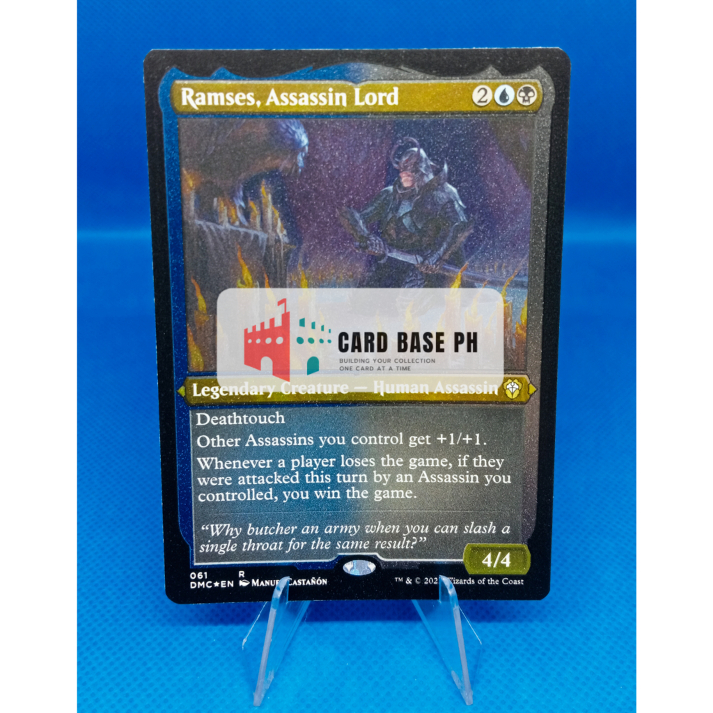 Ramses Der Assassinenfürst (Ramses, Assassin Lord) · Dominaria United Commander (DMC) #39 · Magic: The Gathering Search