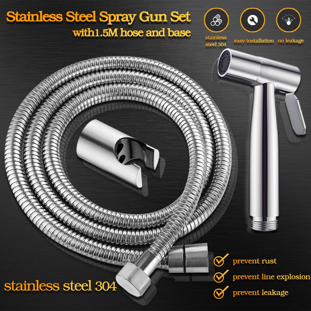 Bidet spray set bathroom bidet and hose set, Bidet Set stainless steel