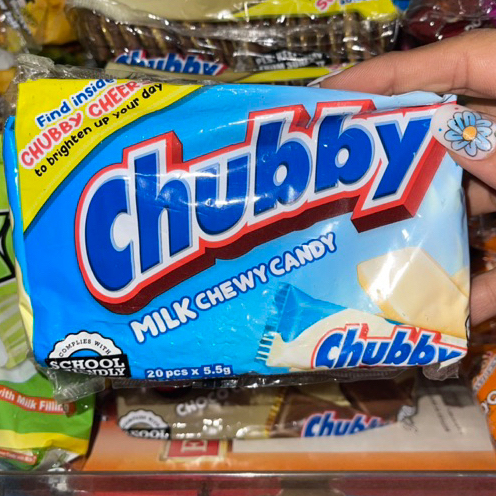 chubby milk/ choco chewy candy | Shopee Philippines