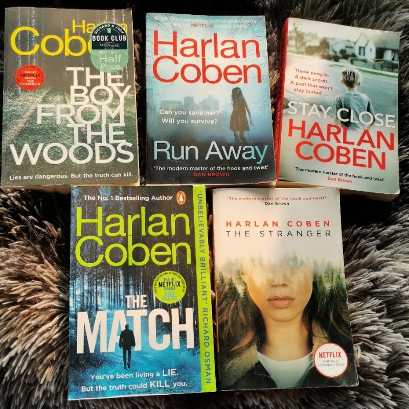Harlan Coben, MJ Aldridge Novels | Shopee Philippines