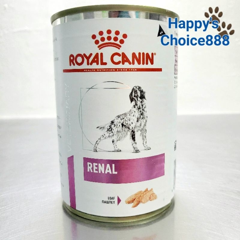 410g Royal Canin Renal Dog Food In Can Shopee Philippines
